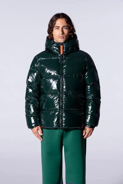 Doudoune Gertrude Nylon Vert Foncé